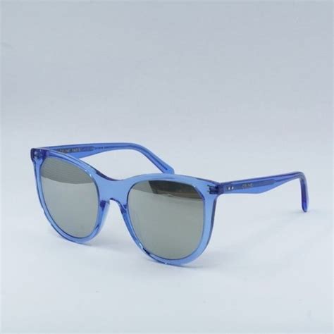 celine cl40149i|NEW CELINE CL40149I 92C OPALINE BLUE/ SMOKE MIRROR .